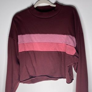 American eagle cropped sweatshirt